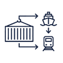 Container — Sea + Railway